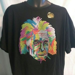 One of a kind Einstein T shirt XXL
